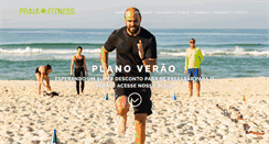 Desktop Screenshot of praiafitness.com.br